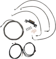 LA Choppers Stainless Steel Plug and Play 15-17 Controls Kit wo ABS