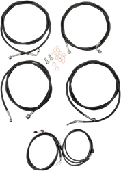 LA Choppers Black Plug and Play 12-14 Controls Kit w ABS