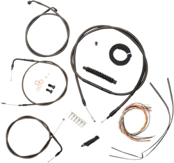 LA Chopper 15-17in Midnight Handlebar Controls Kit