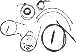 LA Chopper 18-20in Midnight Handlebar Controls Kit w ABS