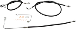LA Choppers Front Brake Line Kit use w 12-14 in Ape Hangers