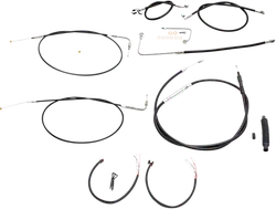 LA Chopper 12-14in Black Handlebar Controls Kit w ABS