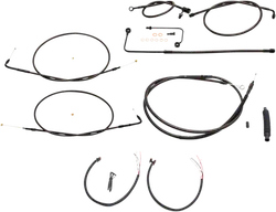 LA Chopper 18-20in Midnight Handlebar Controls Kit w ABS