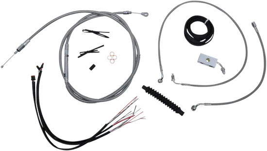 LA Chopper Stainless Steel 15-17 Handlebar Controls Kit w ABS