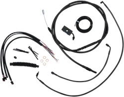 LA Chopper 18-20in Midnight Handlebar Controls Kit w ABS