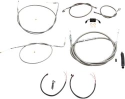 LA Chopper Stainless Steel 15-17 Handlebar Controls Kit w ABS