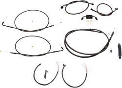 LA Chopper 18-20in Midnight Handlebar Controls Kit w ABS