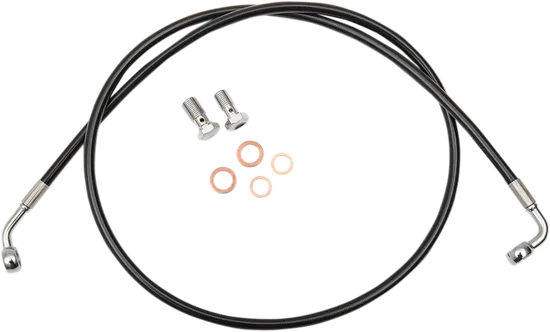 LA Choppers Front Brake Line Kit use w 18-20 in Ape Hangers wo ABS