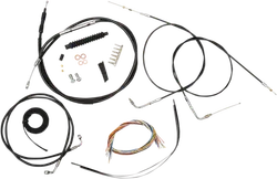 LA Chopper 15-17in Black Handlebar Controls Kit wo ABS