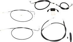 LA Chopper STD Black Handlebar Controls Kit use w Mini Ape Hangers w ABS