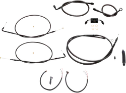 LA Chopper Midnight Mini Ape Handlebar Controls Kit