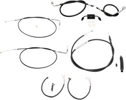 LA Chopper 12-14in Black Handlebar Controls Kit w ABS