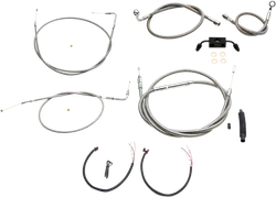 LA Chopper Stainless Steel 15-17 Handlebar Controls Kit w ABS