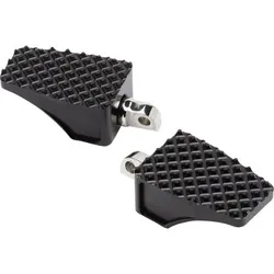 LA Choppers Black County Footpegs w New Clevis