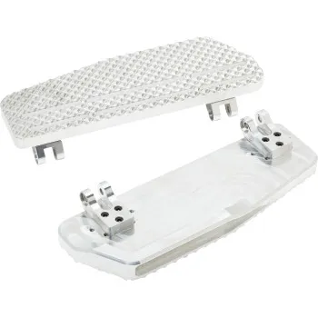 LA Choppers Raw Aluminum County Floorboard Pair
