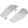 LA Choppers Raw Aluminum County Floorboard Pair