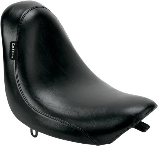 Le Pera Black Smooth Silhouette Solo Seat