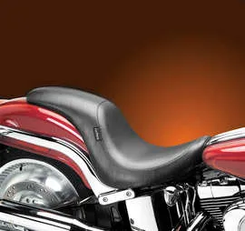 Le Pera Black Full Length Silhouette 2up Seat