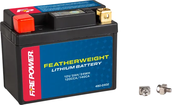 Fire Power Featherweight Lithium Battery 120 CCA 12V 24WH 12N5-4B 12N5.5-4A