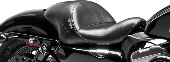 Le Pera Black Up Front Aviator Solo Seat for 3.3 G Tank
