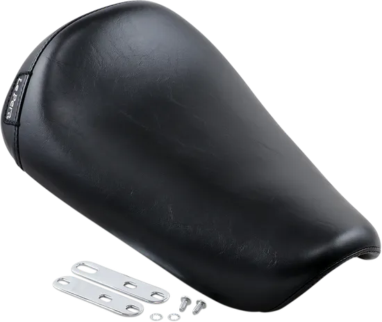 Le Pera Black Bare Bones Solo Gel Seat with Biker Gel
