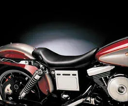 Le Pera Black Bare Bones Solo Gel Seat