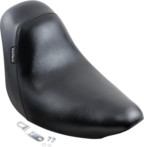 Le Pera Black Bare Bones Solo Gel Seat