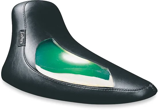 Le Pera Black Bare Bones Solo Gel Seat