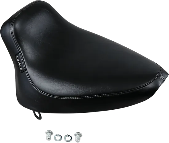 Le Pera Black Smooth Silhouette Gel Solo Seat 1