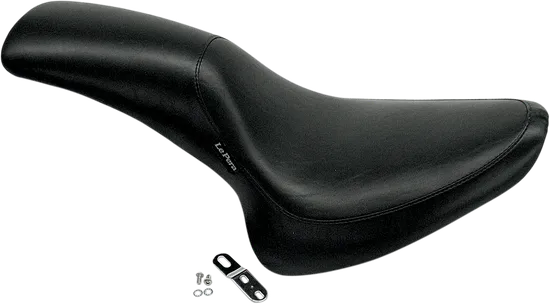 Le Pera Black Full Length Silhouette 2up Gel Seat