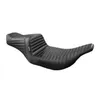Le Pera Black Pleated Tailwhip 2up Seat