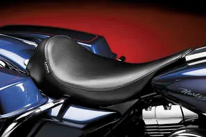 Le Pera Black Smooth Silhouette Solo Seat