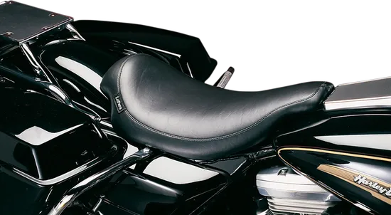 Le Pera Black Smooth Silhouette Solo Seat