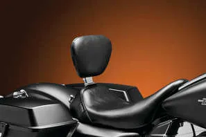 Le Pera Black Bare Bones Solo Seat w Backrest