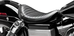 Le Pera Black Lil Nugget Pleated Solo Seat