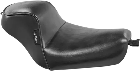Le Pera Black Smooth Sprocket Solo Seat
