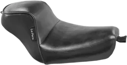 Le Pera Black Smooth Sprocket Solo Seat
