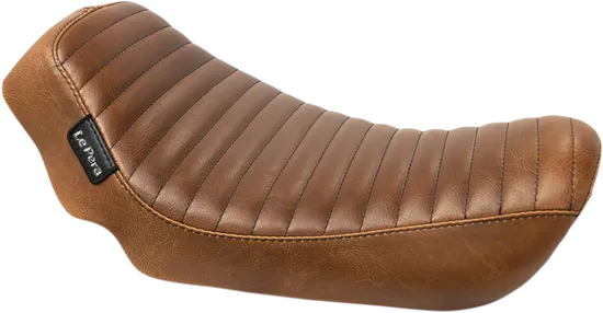 Le Pera Brown Pleated Streaker Solo Seat