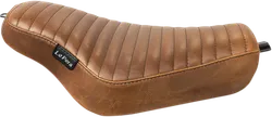 Le Pera Brown Pleated Streaker Solo Seat