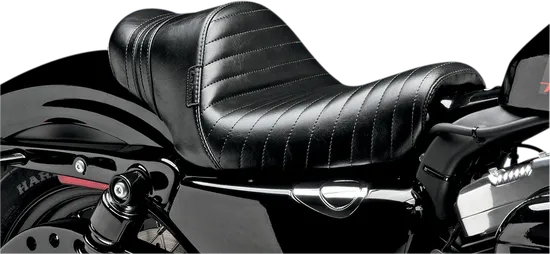 Le Pera Black Pleated Stubs Spoiler Solo Seat
