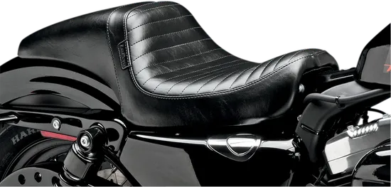 Le Pera Black Pleated Daytona 2up Seat
