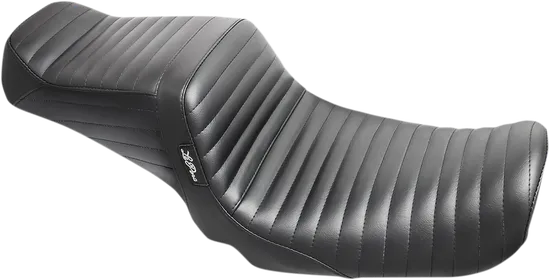 Le Pera Black Pleated Tailwhip 2up Seat
