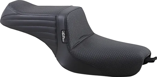 Le Pera Black Basketweave Tailwhip 2up Seat