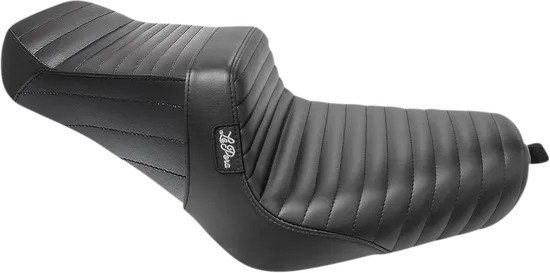 Le Pera Black Pleated Tailwhip 2up Seat