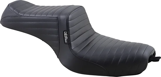 Le Pera Black Pleated Tailwhip 2up Seat