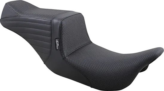 Le Pera Black Basketweave Tailwhip 2up Seat