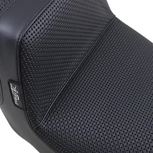 Le Pera Black Basketweave Tailwhip 2up Seat
