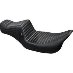 Le Pera Black Pleated Tailwhip DLL 2up Seat