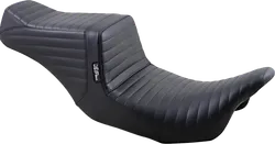 Le Pera Black Pleated Tailwhip 2up Seat