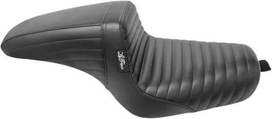 Le Pera Black Pleated Kickflip Solo Seat 1